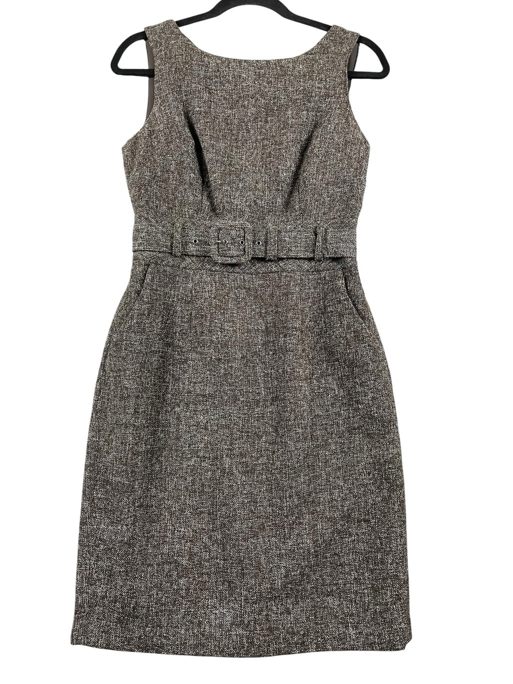 Banana Republic Elegant Business Wear Cocktail Polished Tweed Sheath Dress - 2